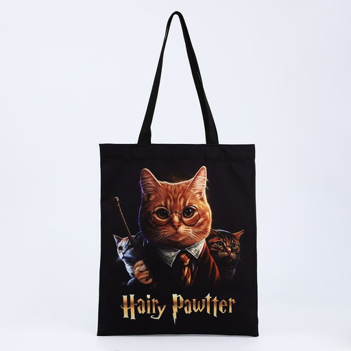 Сумка-шопер без застёжки, цвет чёрный - Nazamok фото 4