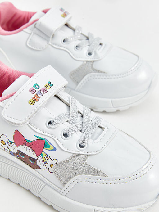 Ba?c?kl? Bask?l? K?z ?ocuk Spor Ayakkab? - Waikiki фото 3