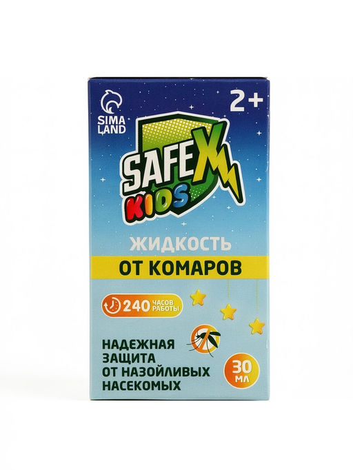 Жидкость к электрофумигатору SAFEX, детская, 30 мл, 3 шт.  фото 4
