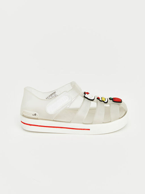 Hello Kitty Bask?l? K?z ?ocuk Sandalet