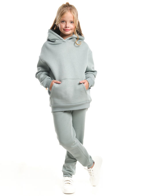 Спортивный костюм для девочки утепленный детская одежда сити 22-7605 мята - Mini maxi фото 3