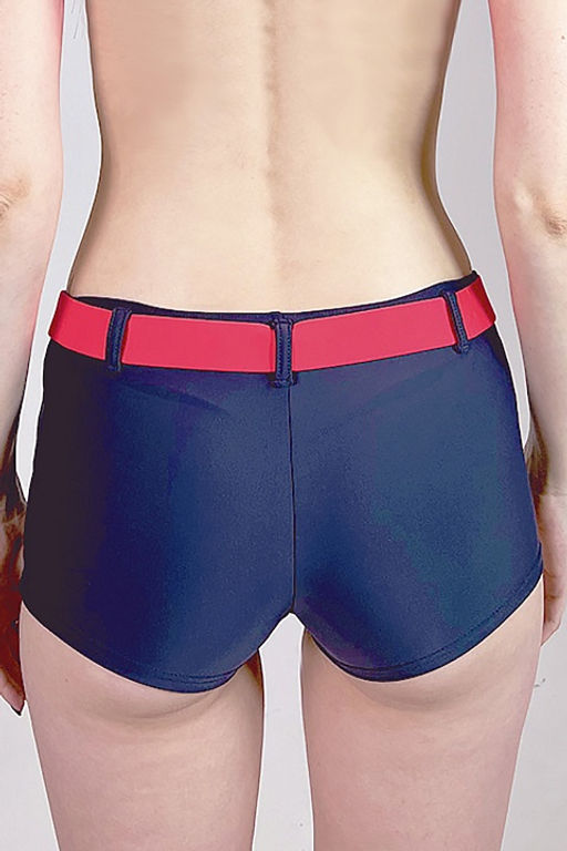 Плавки Ofelia Graphite-Red-fluo