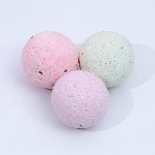 Бомбочки для ванны с добавками новогодние NEW YEAR, 3?40 г, Чистое счастье