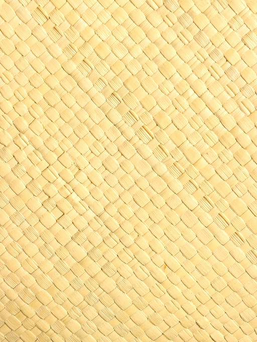 Сумка плетёная на молнии из пандана, 41×16×50 см, бежево-коричневая