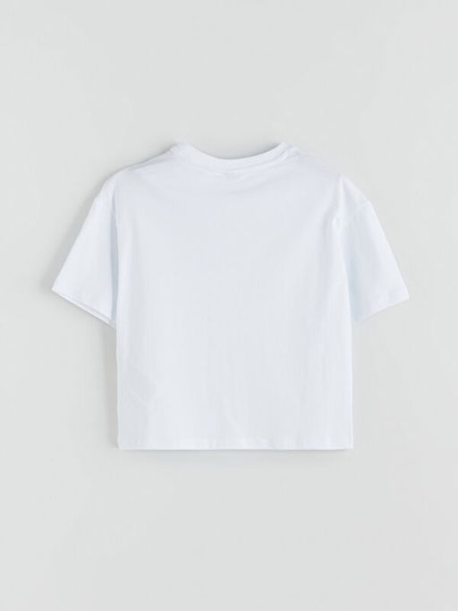 Bisiklet Yaka S?nger Bob Bask?l? K?z ?ocuk Ti??rt