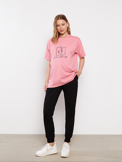 Kar?n Panelli D?z Hamile Jogger E?ofman Alt?