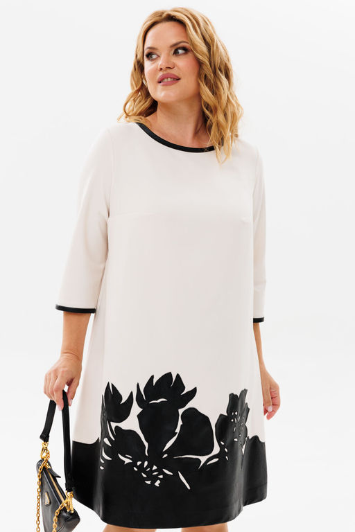 Платье Michel Chic 2140 молоко  фото 7