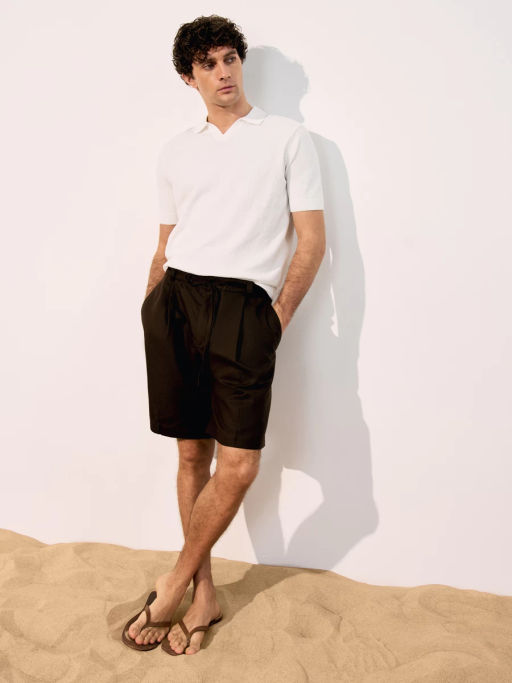 Шорты из смесового льна ZR2605042110-27 / Zarina