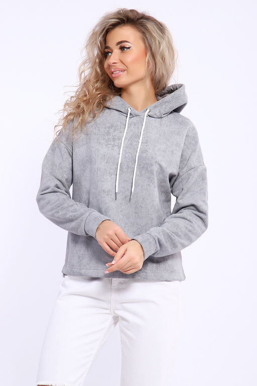 Толстовка Натали 36862 из футера с начесом  фото 35