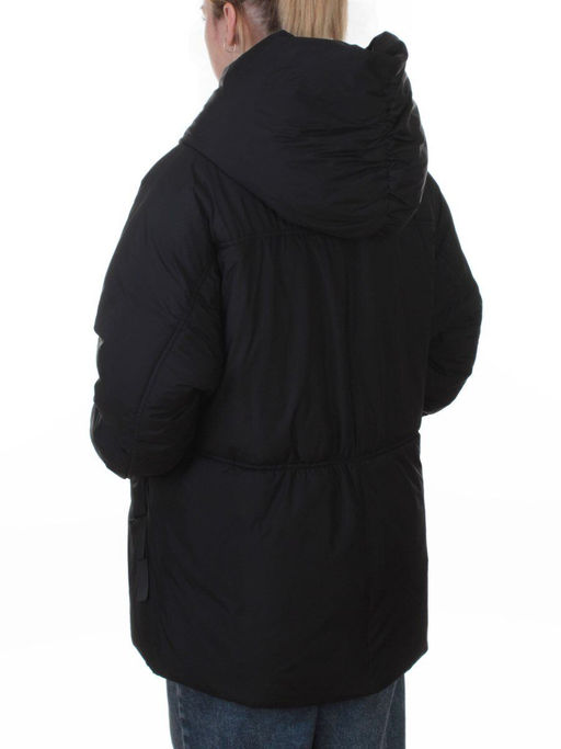 A626 BLACK Куртка зимняя женская (200 гр. био-пух)