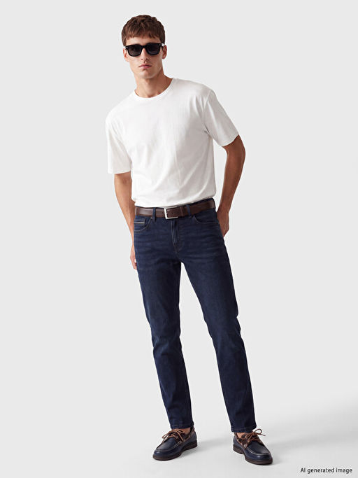 750 Slim Fit Erkek Jean Pantolon - Waikiki фото 2