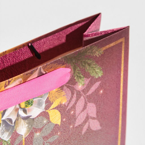 Пакет ламинированный вертикальный Нежность, M 26 30 9 см - Дарите счастье фото 5