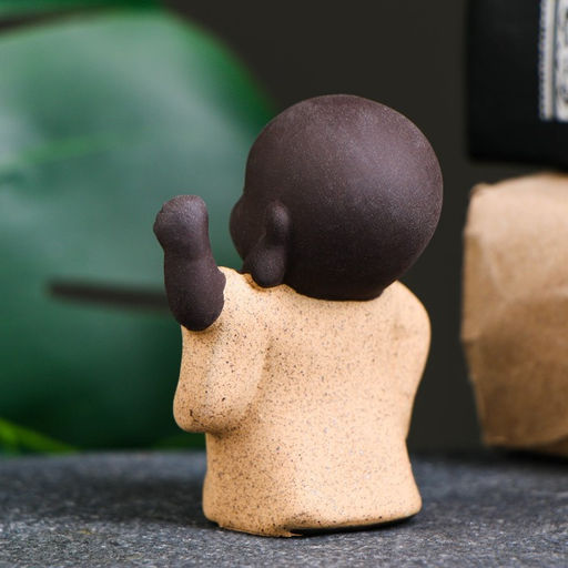 Цена за 2 шт. Фигурка керамика TAKE IT EASY «Будда», 3×6 см, МИКС