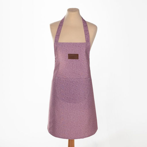 Фартук «Этель. Однотонный», розовый, 65×70 см, 100% п/э