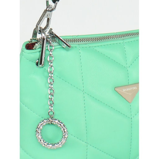 Сумка женская искусственная кожа Marrivina-22511, 1отд+карм/пер, плечевой ремень, зеленый SALE 254609 - Adelia фото 4