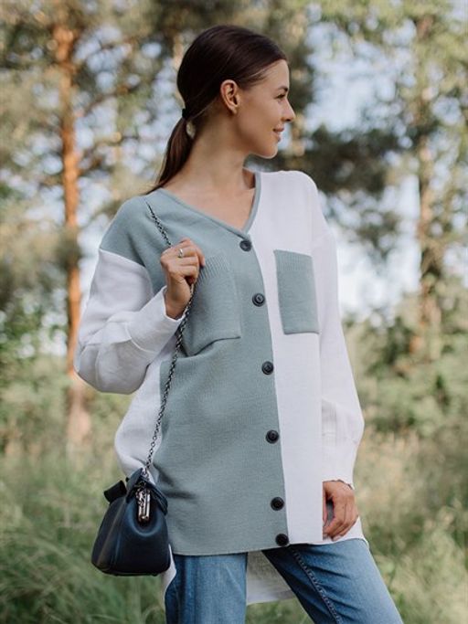 Джемпер лен, полушерсть - Волтри фото 3