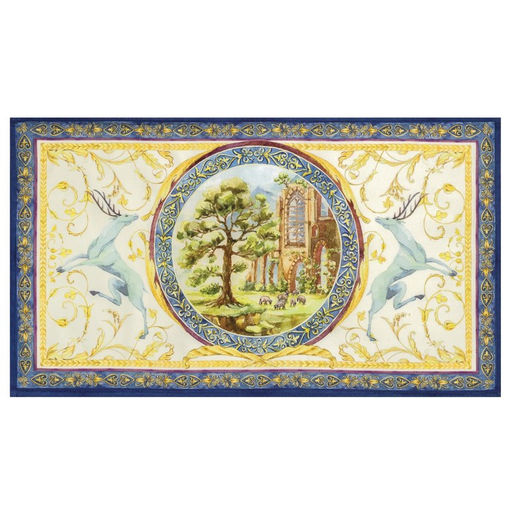 Полотенце Этель Ренессанс Пейзаж 40х73 см, 100% хлопок, саржа 190 гр/м2  фото 3