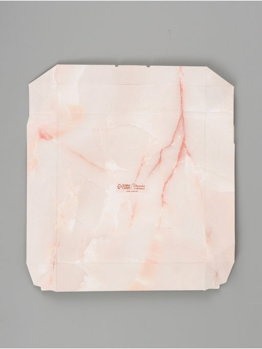 Цена за 5 шт. Коробка подарочная складная «Спасибо за знания!», 20×20×4 см, с окном