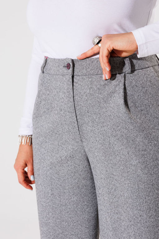 Брюки ANELLI 1400.1-Р серый  фото 5
