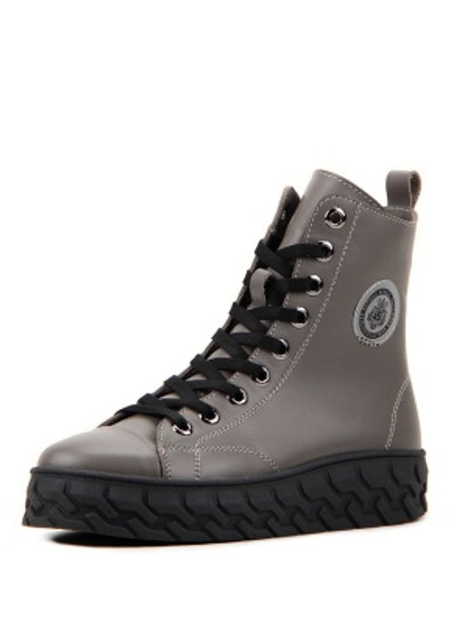 Ботинки 215.icebergbl. Серый игуана / Шерсть