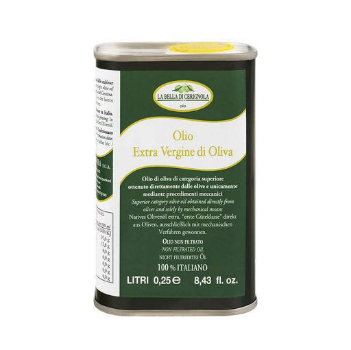 Масло оливковое La Bella di Cerignola Extra Vergine 250 мл, жесть, Италия