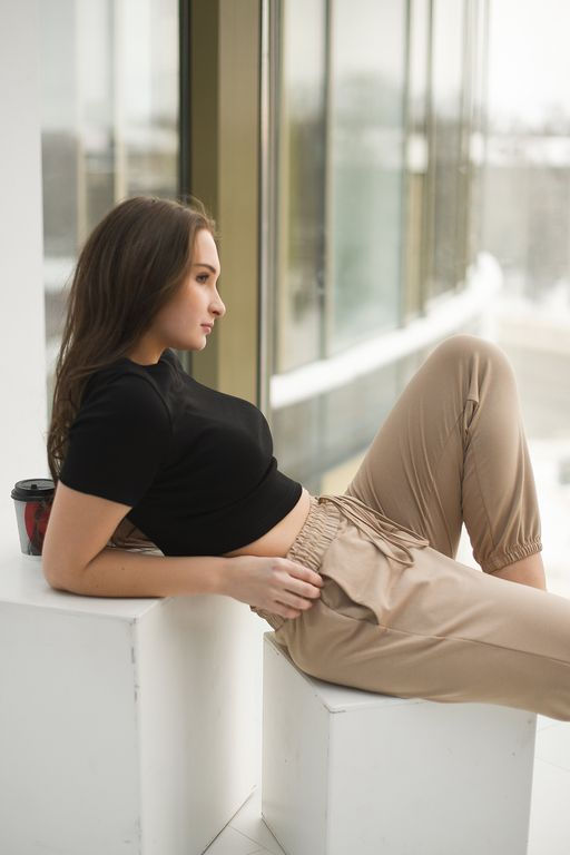 Кроп-топ Кашкорсерубчик лапша - Оптима фото 39