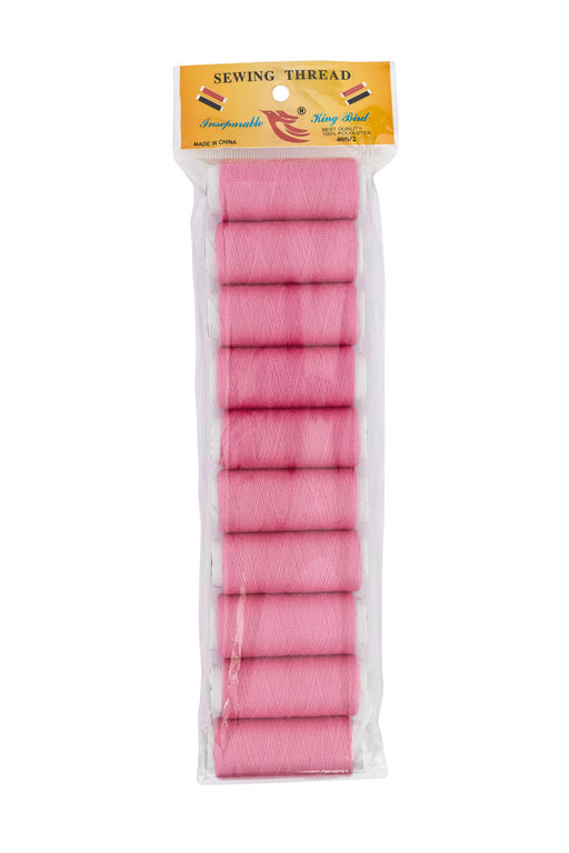 Набор ниток (10 шт) SF-7767, ярко-розовый №11 - No name фото 2