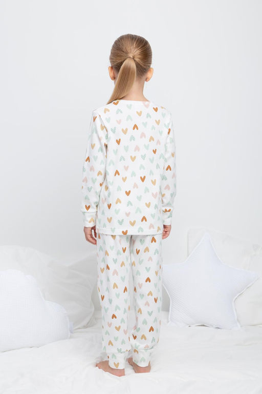 К 1552/24/конфетти из сердечек на сахаре пижама дет