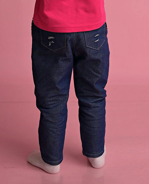 Ш70-Д Брюки-бананы ЦВЕТ: СИНИЙ