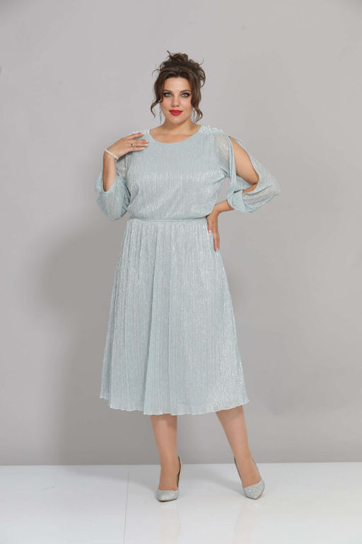 Платье Mira Fashion 5446зS-Р голубой