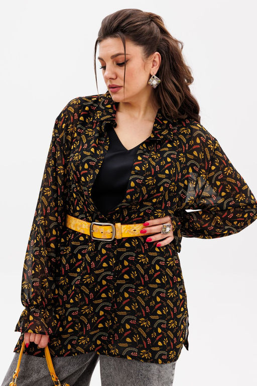 Блуза ANELLI 1379 нежность природы  фото 4