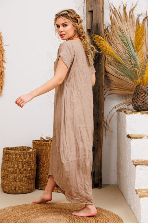 Платье AMORI 9733 льняной  фото 2