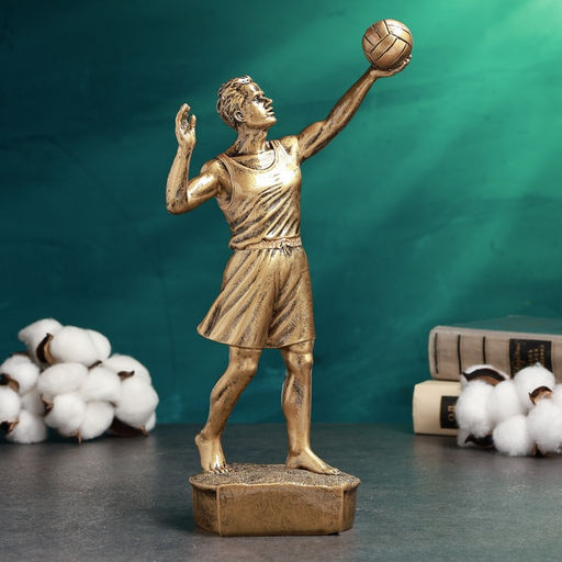 Фигура наградная, стела «Волейбол мужской», 14×9×29 см