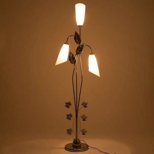 Торшер напольный BayerLux «Симпл», 3×15 Вт, E27, ×ром