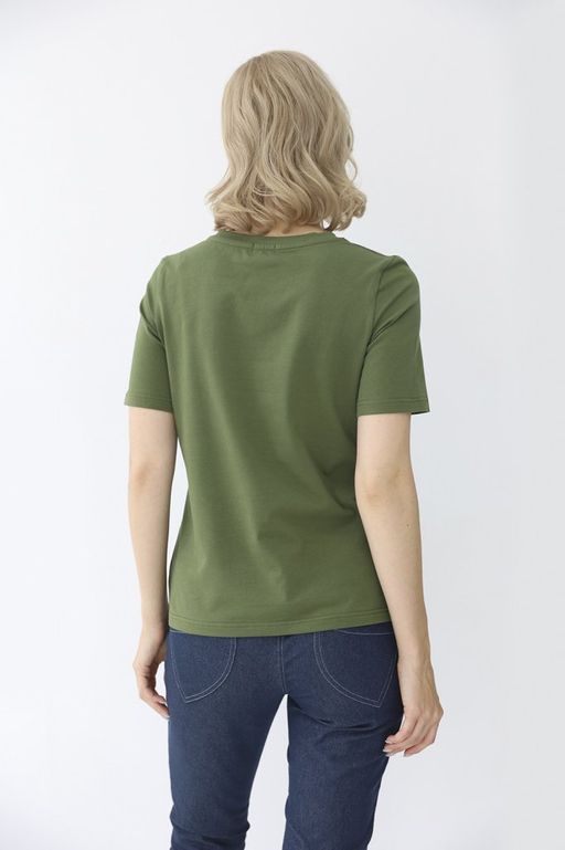 Футболка с V-образным вырезом - Looklikecat фото 2