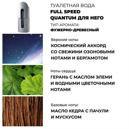 Шампунь-гель для душа Full Speed Quantum, 250 мл - Avon фото 3