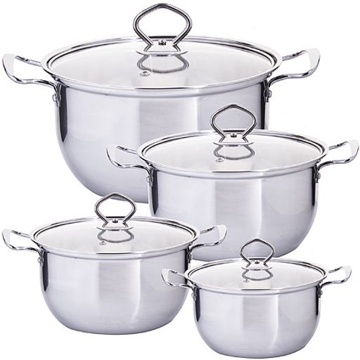 29352 Набор посуды 8пр 1,4/2/2,8/3,8 л MB (х4)