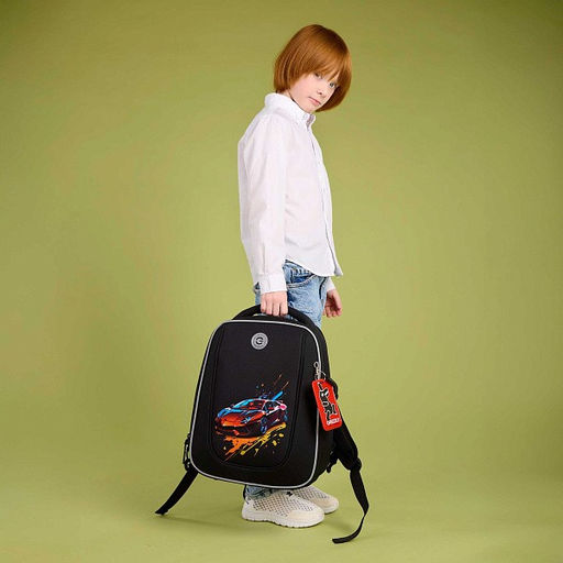 RAf-593-3 Рюкзак школьный с картхолдером на держателе