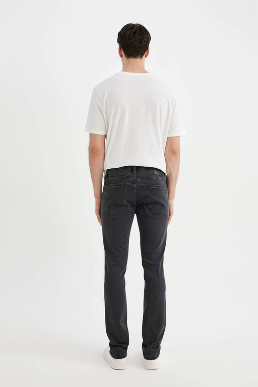Pedro Slim Fit Джинсовые брюки узкого кроя с нормальной талией и узкими штанинами - Defacto фото 6