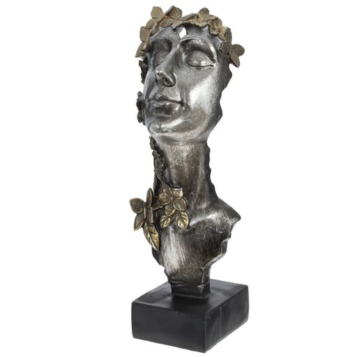 Фигурка декоративная "Лицо", L15 W12,5 H40 см