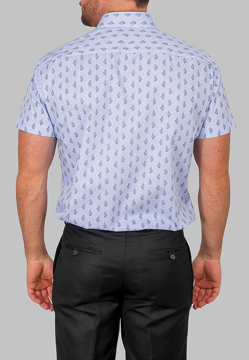 Сорочка мужская короткий рукав GREG 223/201/202/ZS/C/1  фото 3