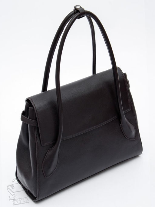 Сумка женская кожаная 2424Y coffee Polina&Eiterou