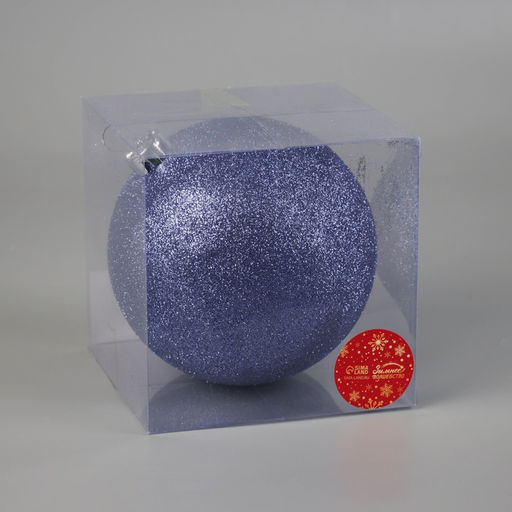 Ёлочный шар Лоуренс, новогодний, d=15 см синий - Зимнее волшебство фото 2