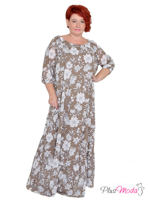 Платье Модель №1276 размеры 44-84 - Plusmoda фото 7