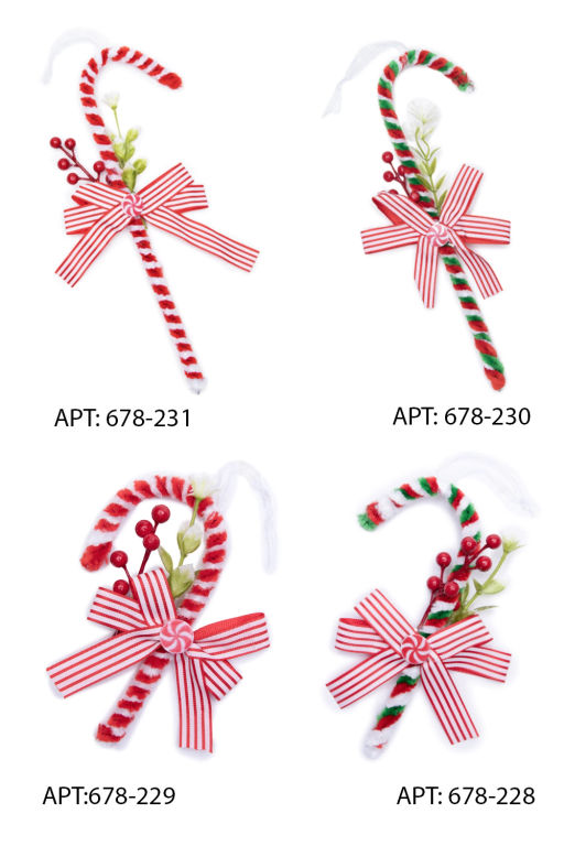 Новогодние украшения Леденец 23 см (SF-8009) №1 - Больше подарков фото 4