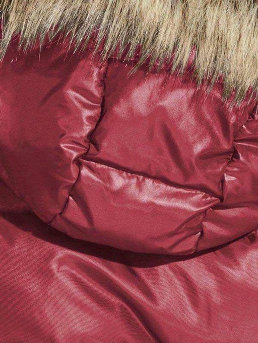 Пуховик, красный - Linea tesini фото 5
