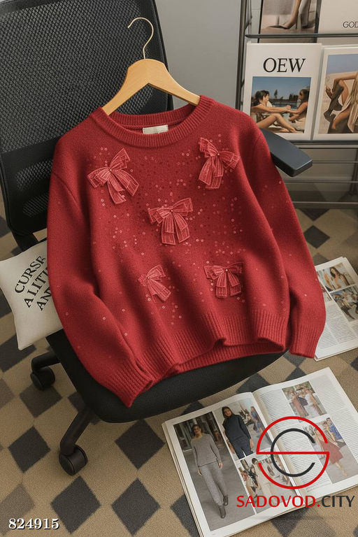 Кофта женская с бантами