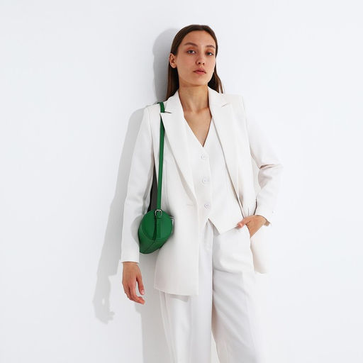 Сумка кросс-боди на молнии, цвет зелёный - Simaland фото 6