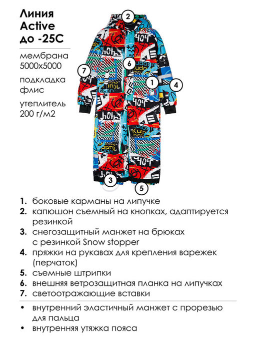 PlayToday / Комбинезон зимний для мальчика  фото 6