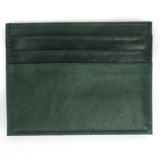 Визитница-кардхолдер Croco-ВК-214 н/к, 1отд, 3карм, малахит крек (226) 228503